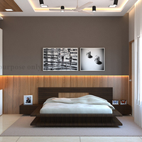 3D Bedroom View