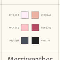 Sample Website Palette