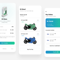 Electric Vehicle (EV) Mobile App