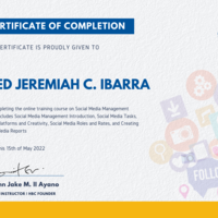 Social Media Marketing Certificate