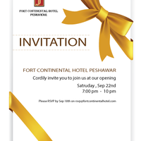 Grand opening Invitation
