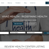 Online medical services website