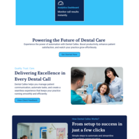 DentalCallex Wordpress website