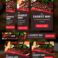 Restaurant Banner Design 