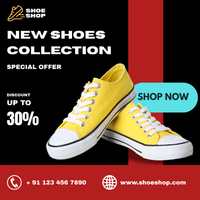shoe advertisement design