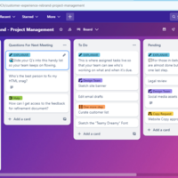 Project Management  - Trello