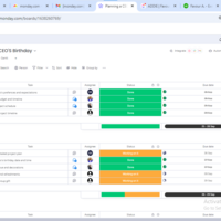 Project management on Monday. Com