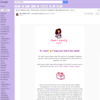 Mom's Weekly Finds! - Email Newsletter