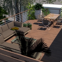 3D visualization of a landscape design