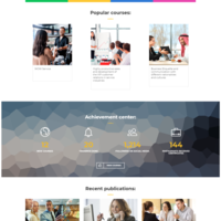 http://5starstraining.com/en/ - Wordpress Website
