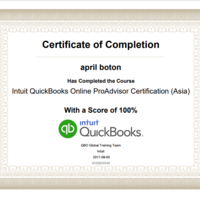 Intuit QuickBooks Online ProAdvisor Certification