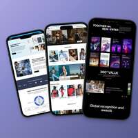 Stunning websites shots