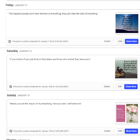 Scheduling posts using Buffer
