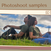 Photoshoot samples
