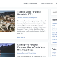 Travel Blog