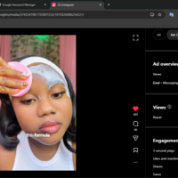 Instagram ad to get messages 