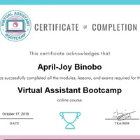 Virtual Assistant Certification