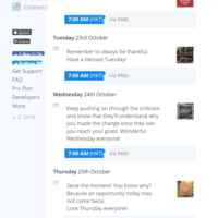 Social Media Management using Buffer