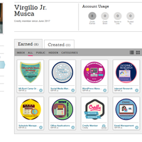 My badges https://credly.com/u/2325486