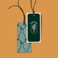 Product label mockup