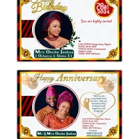 Invitation card design