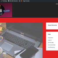 My blog using wordpress