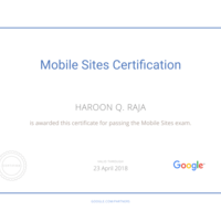 Google Mobile Cites Certification