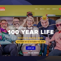 Website for an Event for Eldery in Ireland