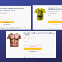 Product Listing / Shopify