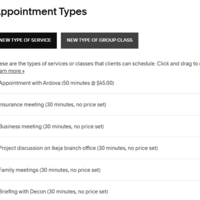Appointment scheduling