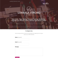 Landing Page Design