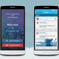 Android app UI