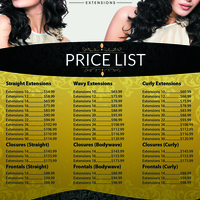 Flyer for Midas Hair