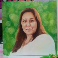 Painting in Canvas