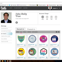 My badges at credly.com