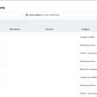Wave Accounting Categorization