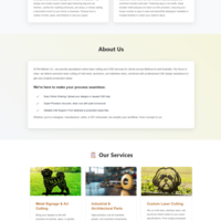 Website Home page