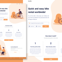 Bike Rental web site