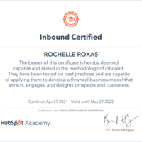 Inbound Sales Certificate