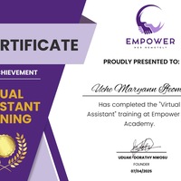 Virtual Assistant certification