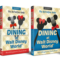 Cover design for Disney Dining series