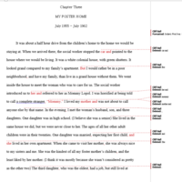 A sample from "Dancing Around the Cracks" by Eloise Johnson