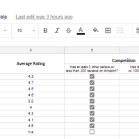 Product Research Sample