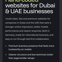 CrazyWebAlex Dubai Website Service (Responsive)