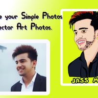 Smple Image into Cartoon Image
