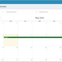 Dynamic Event Calendar