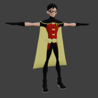 Robin 3D Model