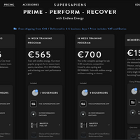 Supersapiens - Pricing Page Work