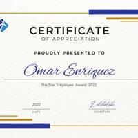 Star Employee Award 2022