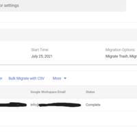 Google Workspace Email Migration 100% Done
